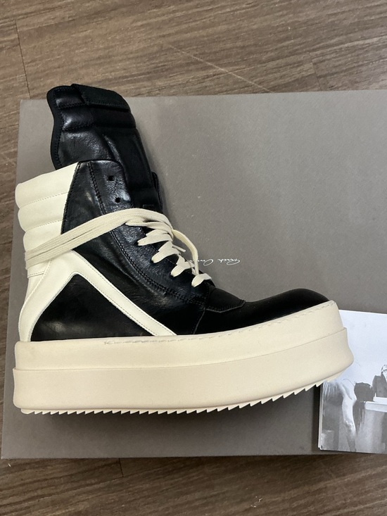 Rick Owens Shoes - Rick Owens Mega Bumper Geobasket sneakers size 38